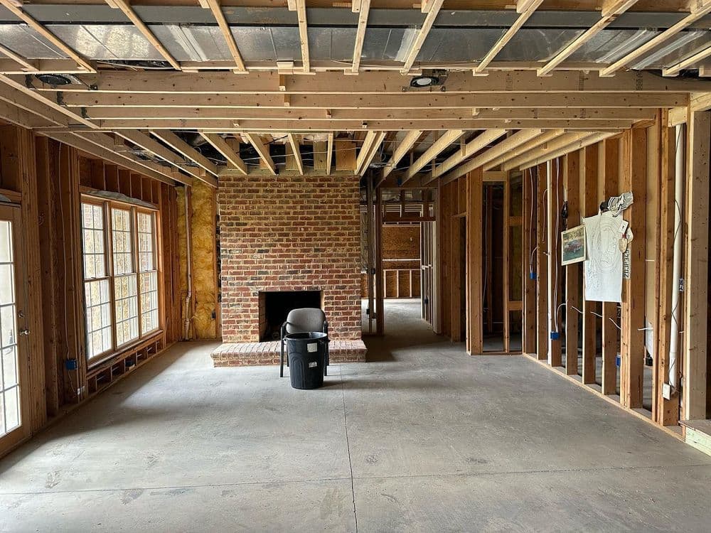 Gallery photos for Full Interior Gut and Rebuild on a Yadkinville NC Home: Image #6