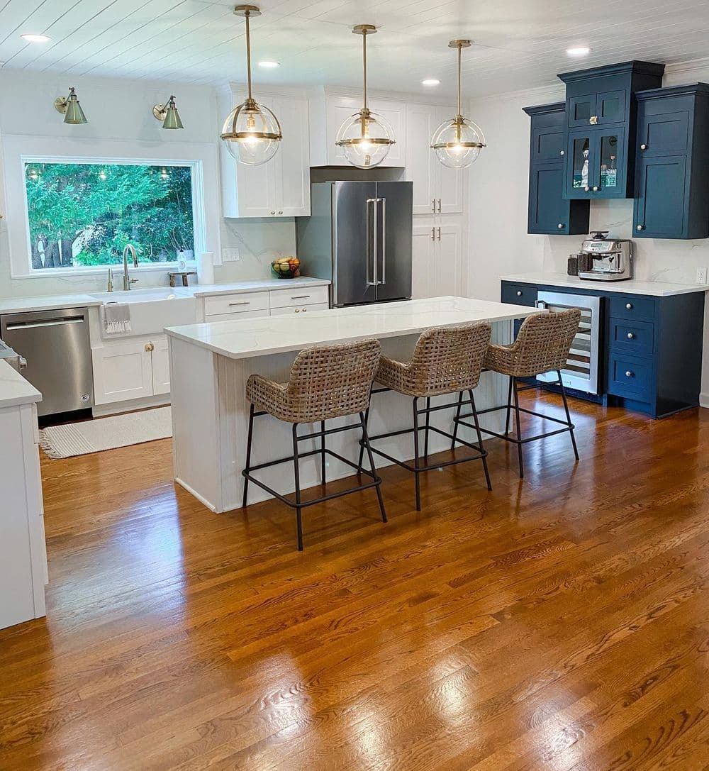 Project Complete Kitchen Remodel Before and After in Greensboro image